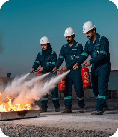 Fire safety training session